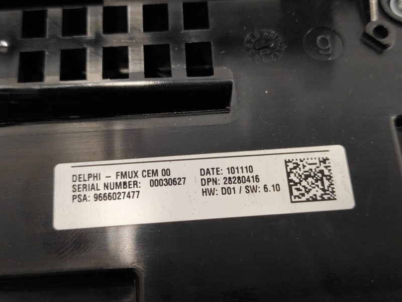 Recambio de mando climatizador para citroën c4 lim. 1.6 hdi fap referencia OEM IAM 9666027477  