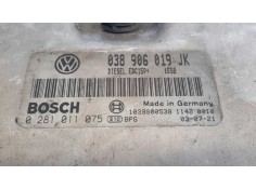 Recambio de centralita motor uce para volkswagen polo (9n1) 1.9 tdi referencia OEM IAM 0281011075 EDC15P+ 038906019JK 2