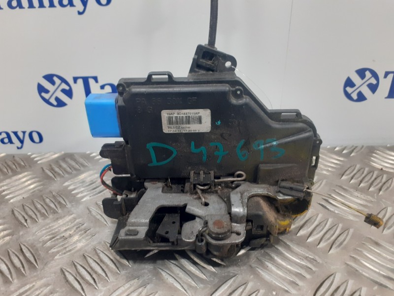 Recambio de cerradura puerta delantera izquierda para skoda octavia berlina (1z3) 1.6 tdi dpf referencia OEM IAM 3D1837015AP  