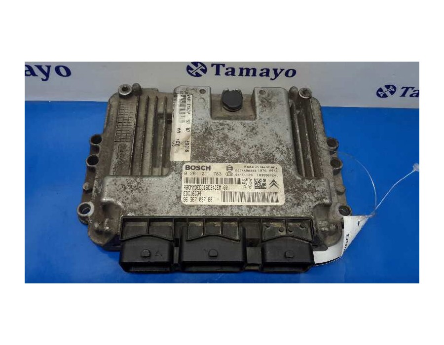 Recambio de centralita motor uce para peugeot 206 berlina 1.4 hdi referencia OEM IAM 0281011783 EDC163C4 9656709780