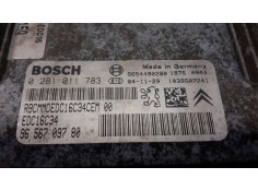 Recambio de centralita motor uce para peugeot 206 berlina 1.4 hdi referencia OEM IAM 0281011783 EDC163C4 9656709780 2