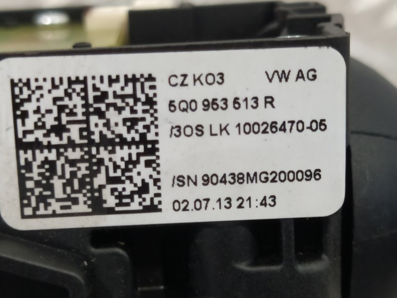 Recambio de mando multifuncion para seat leon sc (5f5) 2.0 tdi referencia OEM IAM 5Q0953507AC 5Q0953513R 1009071305