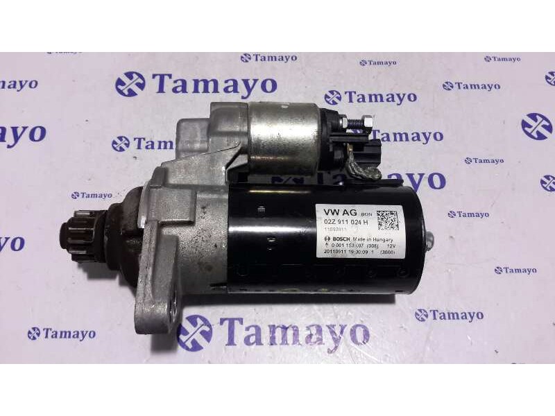 Recambio de motor arranque para volkswagen golf vi (5k1) 1.6 tdi dpf referencia OEM IAM 02Z911024H  0001153007
