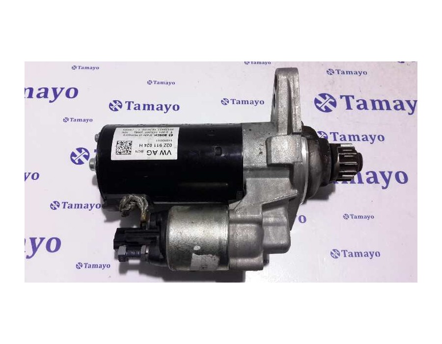 Recambio de motor arranque para volkswagen golf vi (5k1) 1.6 tdi dpf referencia OEM IAM 02Z911024H  0001153007