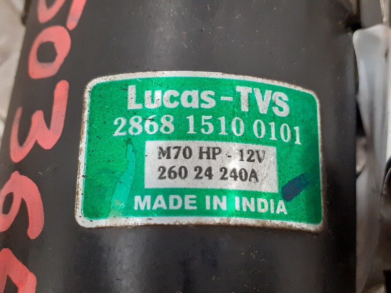 Recambio de motor arranque para tata indica 1.4 g-475si45 referencia OEM IAM 286815100101  26024240A