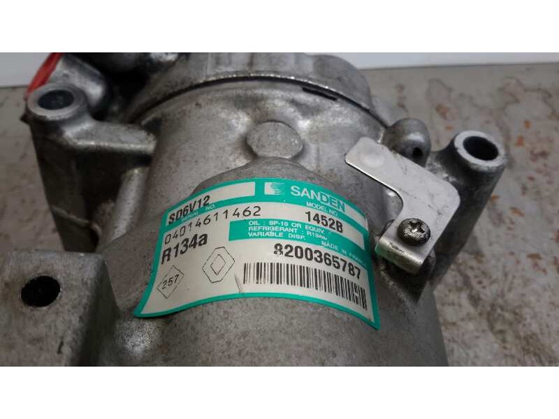 Recambio de compresor aire acondicionado para renault modus 1.5 dci diesel referencia OEM IAM 8200365787  SD6V121452B