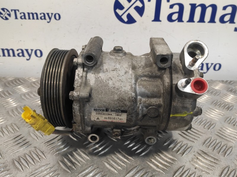 Recambio de compresor aire acondicionado para citroën xsara picasso referencia OEM IAM 9686061780  SD7V161802