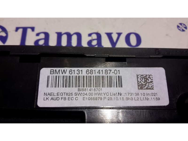 Recambio de sistema audio / radio cd para bmw serie 3 lim. (f30) 318d referencia OEM IAM 61316814187  