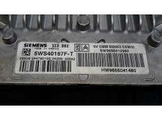 Recambio de centralita motor uce para peugeot 407 2.0 16v hdi cat (rhr / dw10bted4) referencia OEM IAM 5WS40167FT HW9655041480 S 2