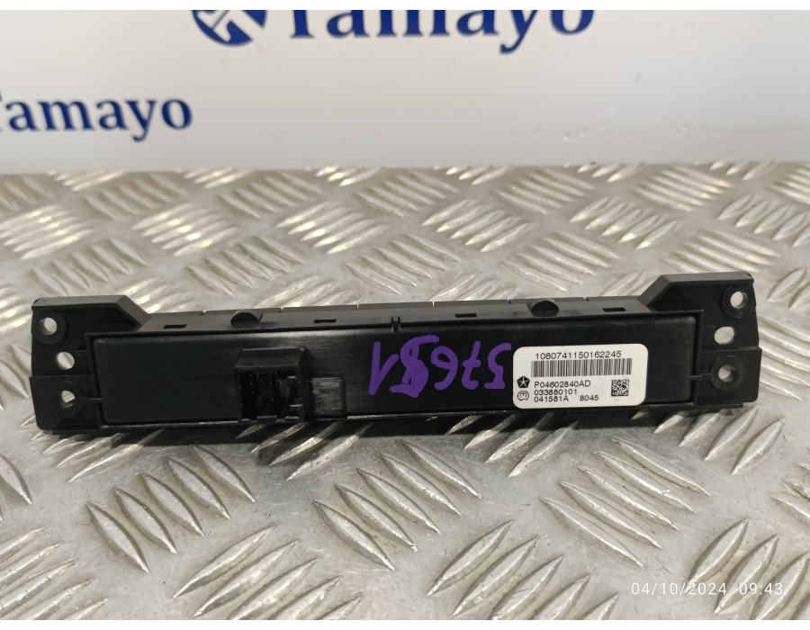 Recambio de interruptor para jeep gr. cherokee (wh) 3.0 crd cat referencia OEM IAM P04602840AD 041581A 033880101