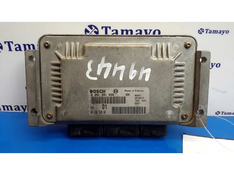 Recambio de centralita motor uce para citroën saxo 1.5 diesel referencia OEM IAM 0281001839 28FM0279 9630059880