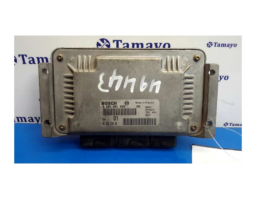 Recambio de centralita motor uce para citroën saxo 1.5 diesel referencia OEM IAM 0281001839 28FM0279 9630059880