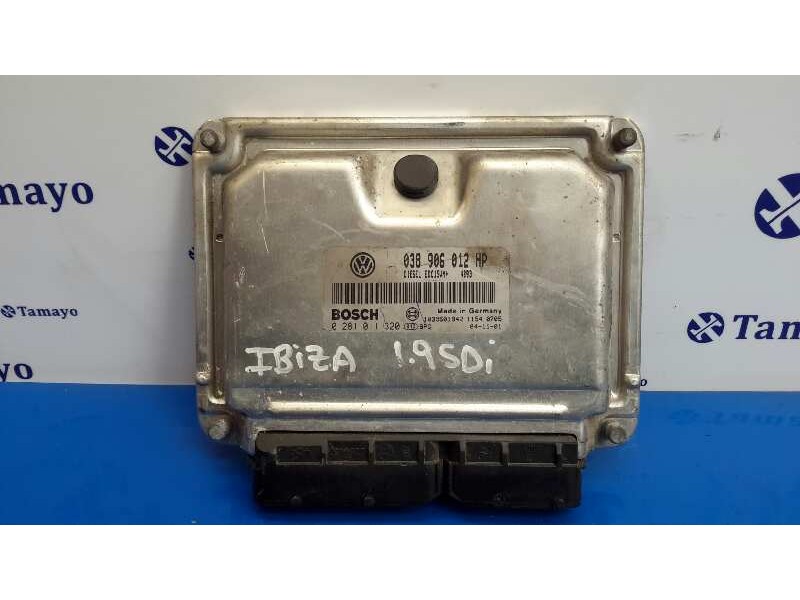 Recambio de centralita motor uce para seat ibiza (6l1) 1.9 sdi referencia OEM IAM 0281011320 ED15CVM+ 038906012HP