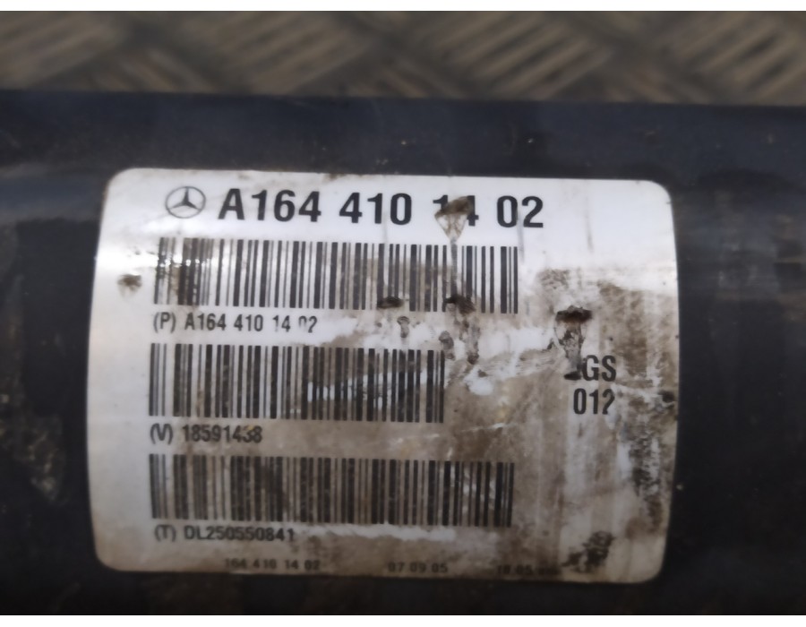 Recambio de transmision central para mercedes-benz clase m (w164) 280 / 300 cdi (164.120) referencia OEM IAM A1644101402  