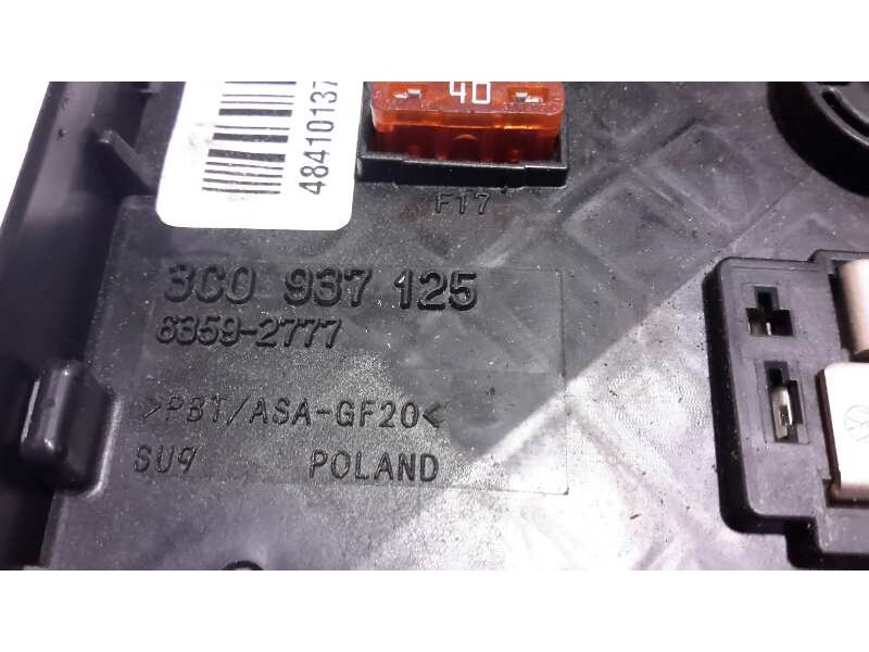 Recambio de caja reles / fusibles para volkswagen passat variant (3c5) 2.0 tdi referencia OEM IAM 3C0937125  63592777