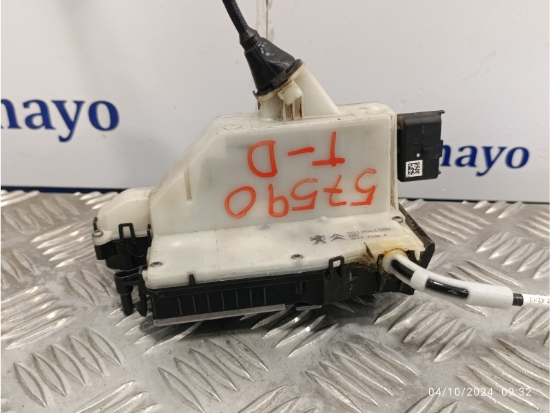 Recambio de cerradura puerta trasera derecha para peugeot 2008 (--.2013) 1.2 12v e-thp referencia OEM IAM 9812501180  