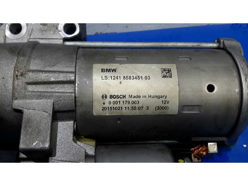 Recambio de motor arranque para bmw serie 3 lim. (f30) 318d referencia OEM IAM 858345103 0001179003 20151021