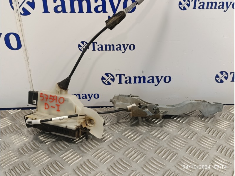 Recambio de cerradura puerta delantera izquierda para peugeot 2008 (--.2013) 1.2 12v e-thp referencia OEM IAM 9812500880  