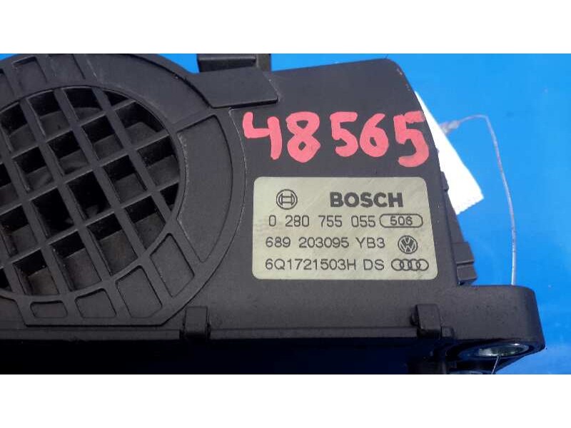 Recambio de potenciometro pedal para seat ibiza (6l1) 1.4 tdi referencia OEM IAM 0280755055  6Q1721503HDS