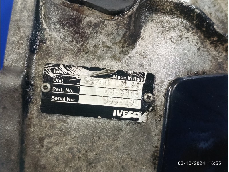 Recambio de caja cambios para iveco 35s9 2800 referencia OEM IAM 8869118  5S20090E00