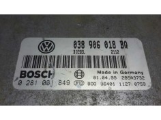 Recambio de centralita motor uce para seat ibiza (6k1) 1.6 referencia OEM IAM 0281001849 28SA3732 038906018BQ 2