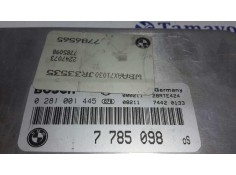 Recambio de centralita motor uce para bmw serie 3 touring (e46) 2.0 16v diesel cat referencia OEM IAM 0281001445 7786565 7785098 2