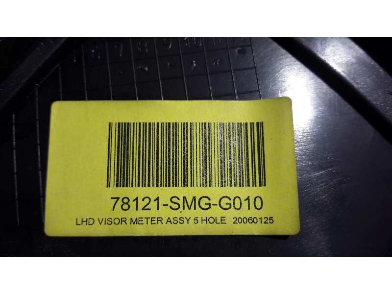 Recambio de carcasa cuadro instrumentos para honda civic berlina 5 (fk) referencia OEM IAM 78121SMGG010  