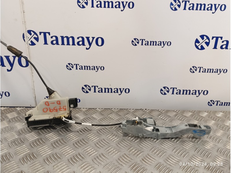 Recambio de cerradura puerta delantera derecha para peugeot 2008 (--.2013) 1.2 12v e-thp referencia OEM IAM 9812500780  