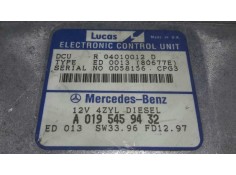 Recambio de centralita motor uce para mercedes-benz clase c (w202) berlina 220 diesel (202.121) referencia OEM IAM A0195459432 R 2