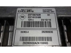 Recambio de centralita motor uce para dacia sandero stepway referencia OEM IAM 237100703R  237101316R 2