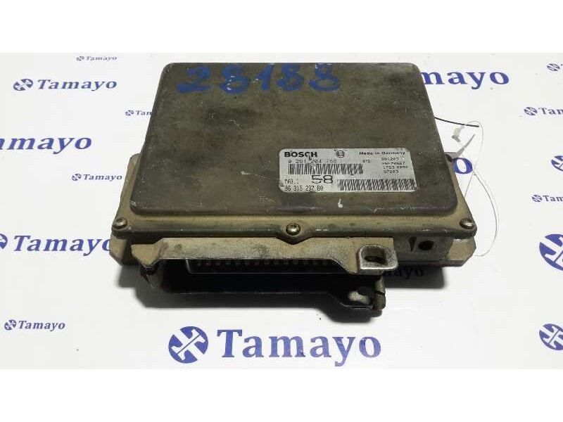Recambio de centralita motor uce para peugeot 106 (s2) 1.1 referencia OEM IAM 0261204788 MA31 9631528780