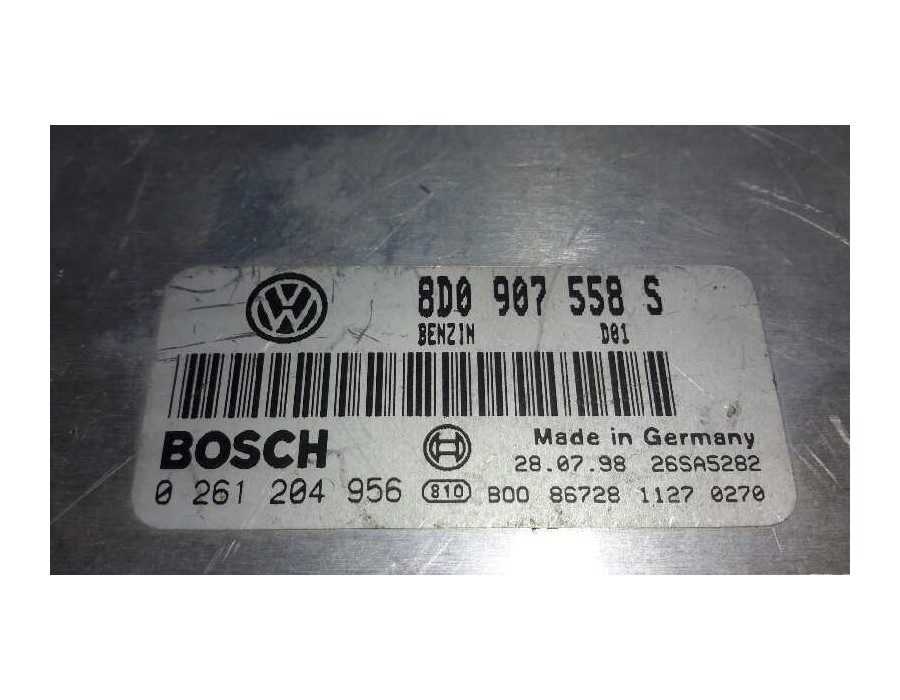 Recambio de centralita motor uce para volkswagen passat berlina (3b2) 1.8 referencia OEM IAM 0261204956 26SA5282 8D0907558S