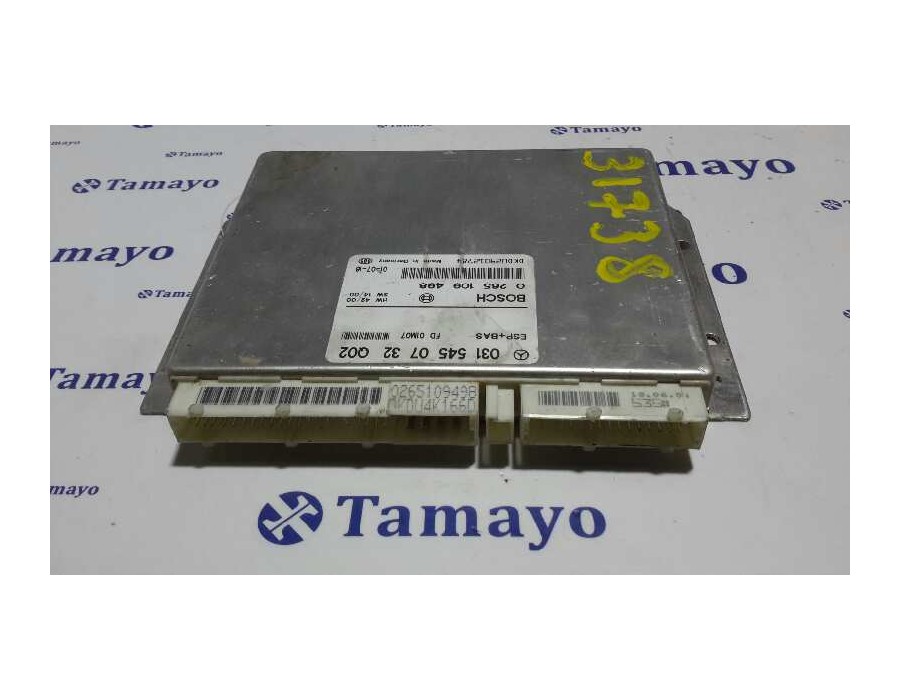 Recambio de centralita abs para mercedes-benz clase clk (w208) coupe 320 (208.365) referencia OEM IAM 0315450732Q02  0265109498