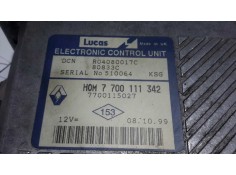 Recambio de centralita motor uce para renault scenic (ja..) 1.9 diesel referencia OEM IAM HOM7700111342 7700115027 R04080017C 2