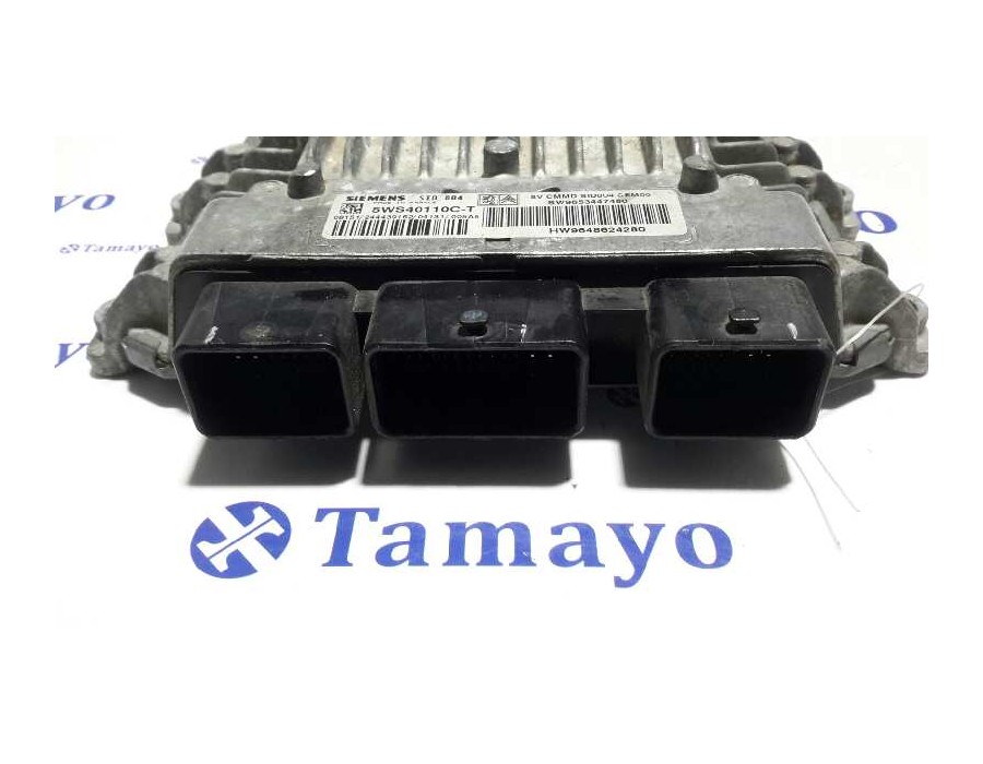 Recambio de centralita motor uce para citroën c3 1.4 hdi referencia OEM IAM 5WS40110CT SID804 9648624280