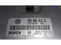 Recambio de centralita motor uce para volkswagen polo (9n1) 1.9 sdi referencia OEM IAM 0281010660 EDC15VM+ 038906012EL 2