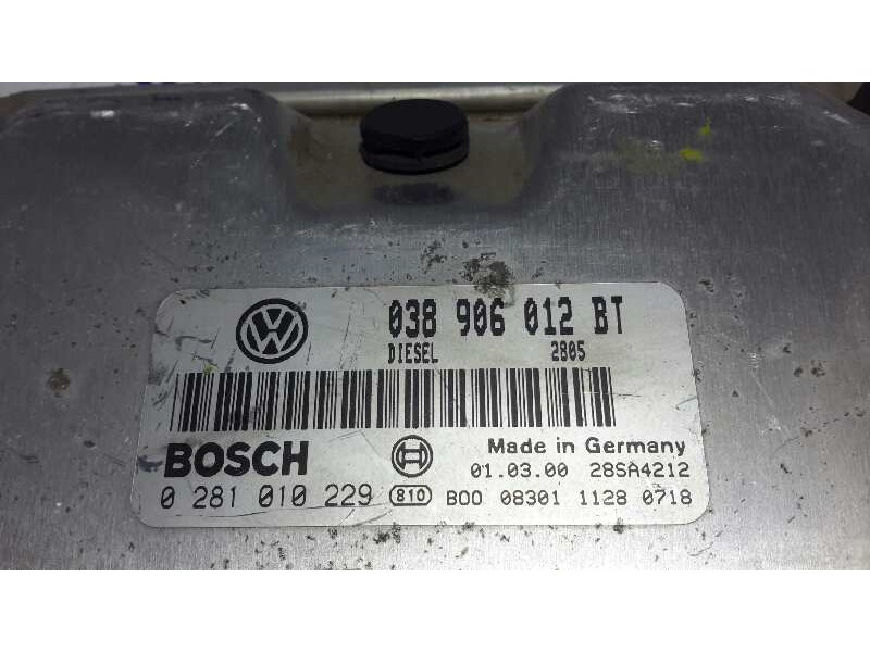 Recambio de centralita motor uce para seat leon (1m1) 1.9 tdi referencia OEM IAM 0281010229 28SA4212 038906012BT
