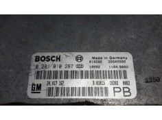 Recambio de centralita motor uce para opel astra g berlina 2.0 dti referencia OEM IAM 0281010267 28SA9999 24417167 2