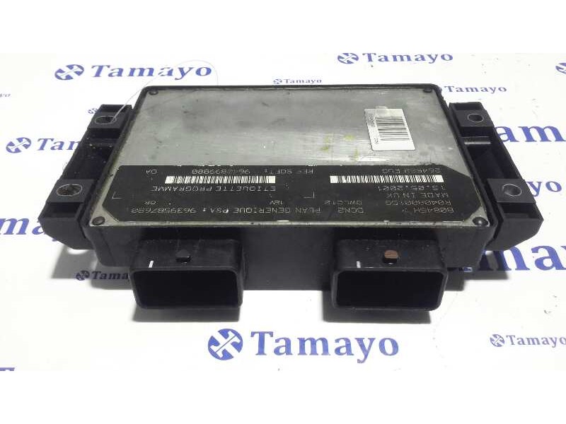Recambio de centralita motor uce para peugeot 206 berlina 1.9 diesel referencia OEM IAM 9639587680 R04080015G 