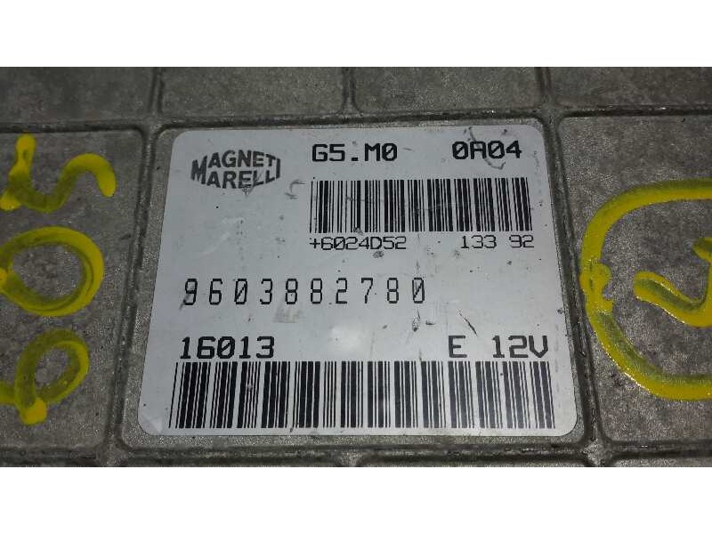 Recambio de centralita motor uce para peugeot 605 2.0 referencia OEM IAM 9603882780  