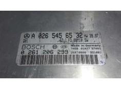 Recambio de centralita motor uce para mercedes-benz clase c (w202) berlina 2.4 v6 18v cat referencia OEM IAM 0261206299 26RT0000 2