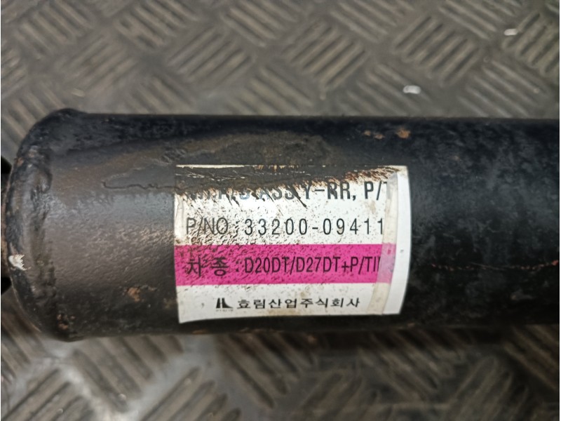 Recambio de transmision central para ssangyong kyron 2.0 referencia OEM IAM 3320009411  