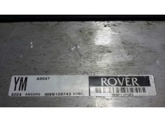 Recambio de centralita motor uce para mg serie 45 (rt) 1.6 16v cat referencia OEM IAM NNN100743   2