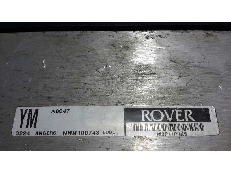 Recambio de centralita motor uce para mg serie 45 (rt) 1.6 16v cat referencia OEM IAM NNN100743  