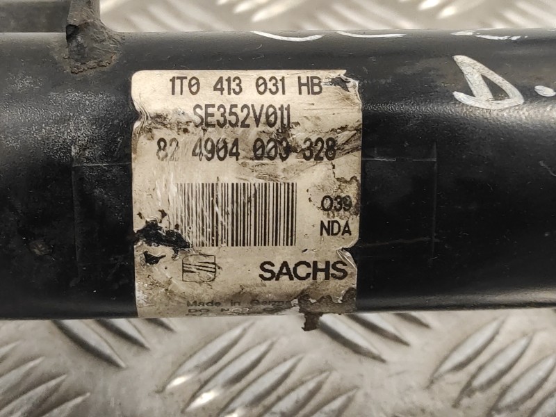 Recambio de amortiguador delantero derecho para seat leon (1p1) 2.0 tdi referencia OEM IAM 1T0413031HB  SE352V011