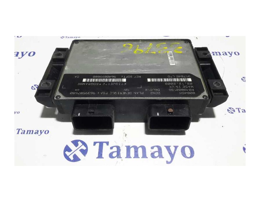 Recambio de centralita motor uce para peugeot 206 berlina 1.9 diesel referencia OEM IAM R04080015G 9639587680 9640899880
