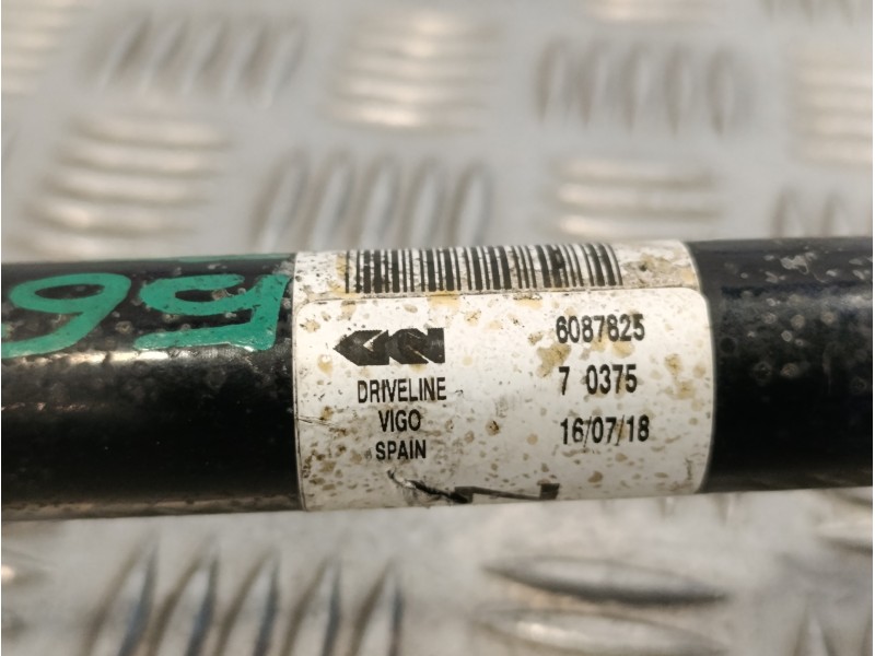 Recambio de transmision delantera izquierda para opel mokka 1.6 cdti dpf referencia OEM IAM 94560845  