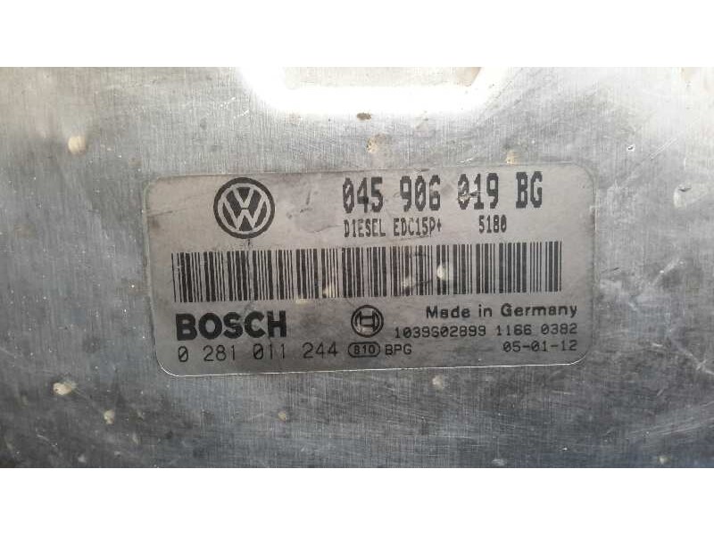 Recambio de centralita motor uce para seat ibiza (6l1) 1.4 16v referencia OEM IAM 0281011244 EDC15P+ 045906019BG