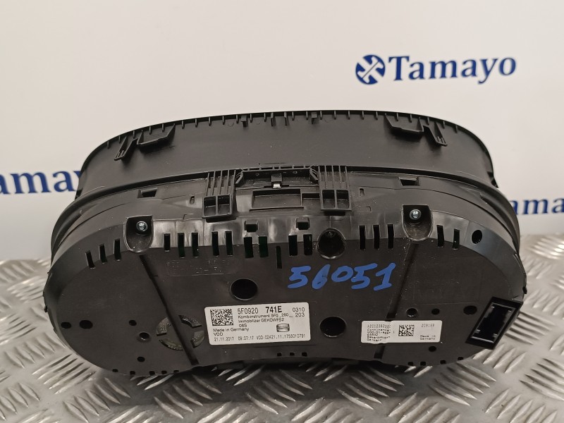 Recambio de cuadro instrumentos para seat ateca (kh7) 1.6 tdi referencia OEM IAM 5F0920741E A2C12362200 5F0260203