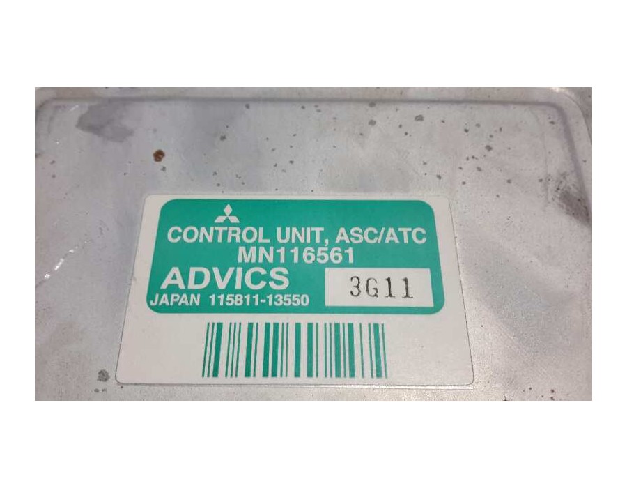 Recambio de modulo electronico para mitsubishi montero (v60/v70) 3.2 di-d cat referencia OEM IAM MN116561  11581113550